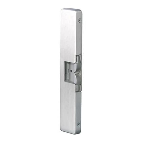 Book Publishing Co 12-24V DC Electric Strike Body with Latchbolt Monitor, Satin Stainless Steel GR3232719 - main